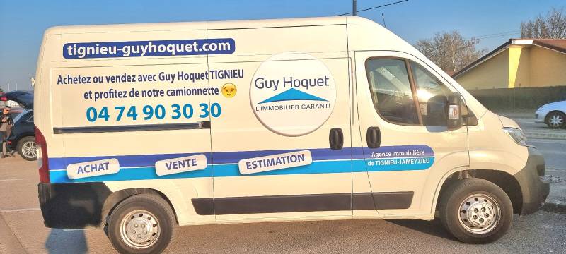 Prêt de camionnette de déménagement pour nos clients à Tignieu proche de Villette d’Anthon