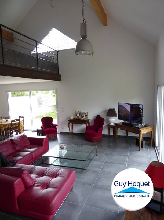 achat villa de plain-pied avec grand pièce de vie à Villemoirieu